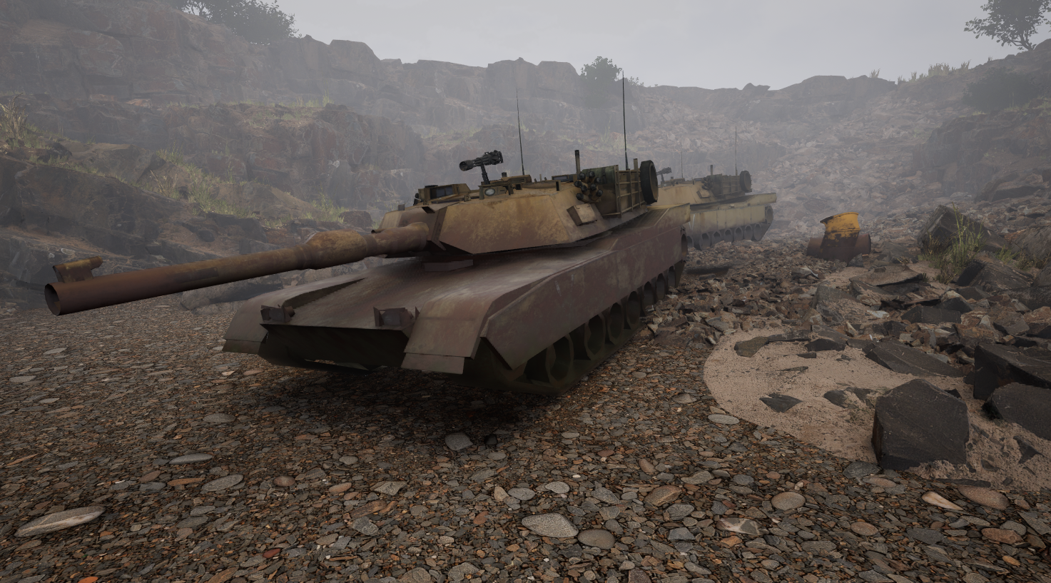 Tank — no water level