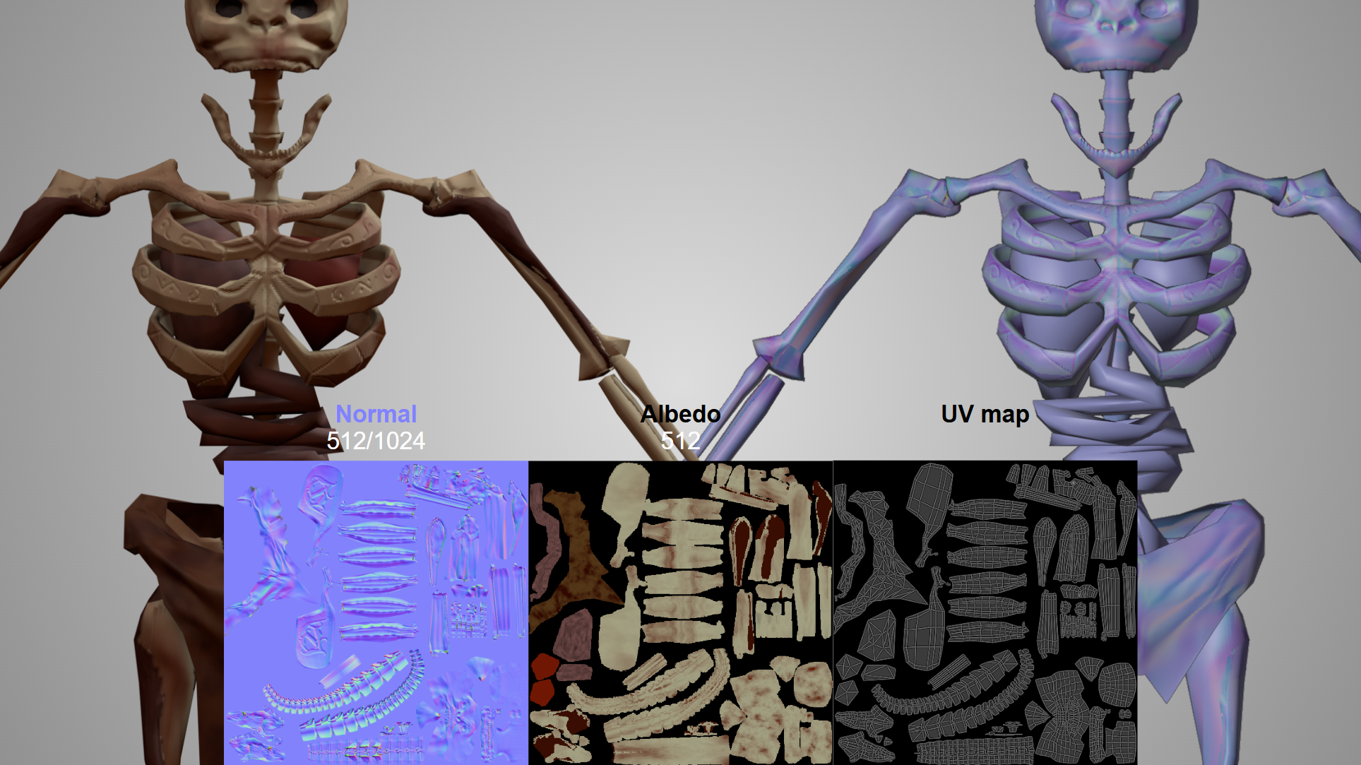 Skeleton Textures